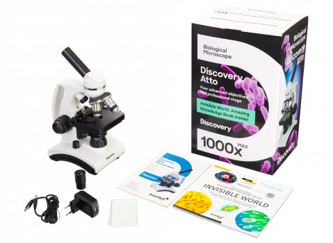 (EN) Discovery Atto Polar microscope with book (EN)
