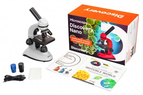 (CZ) Digitální mikroskop se vzdělávací publikací Discovery Nano Polar (EN)
