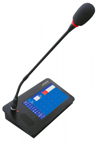 DEXON Přepážkový IP mikrofon s inteligentním řízením PA 705