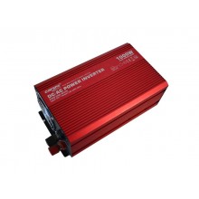 Menič napätia CARSPA P1000 12V/230V 1000W čistá sínusoida USB