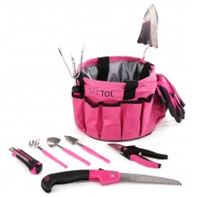 Sada zahradního nářadí GARDEN PINK 10 SIXTOL