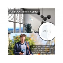 Smart ovládač žalúzií a roliet MOES Curtain Switch Module WiFi Tuya