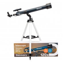 (EN) Discovery Spark 607 AZ Telescope with book (CZ)