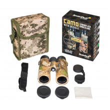 Levenhuk Camo Pine 10x42 Binoculars with Reticle (Pine)