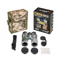 Levenhuk Camo Pine 10x42 Binoculars with Reticle (Moss)